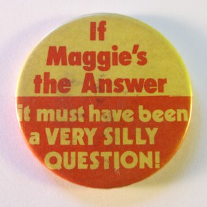 Maggie badge